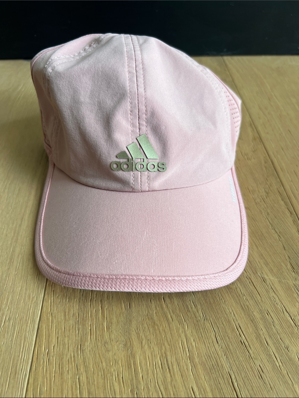 adidas Pink Logo Performance Baseball Cap